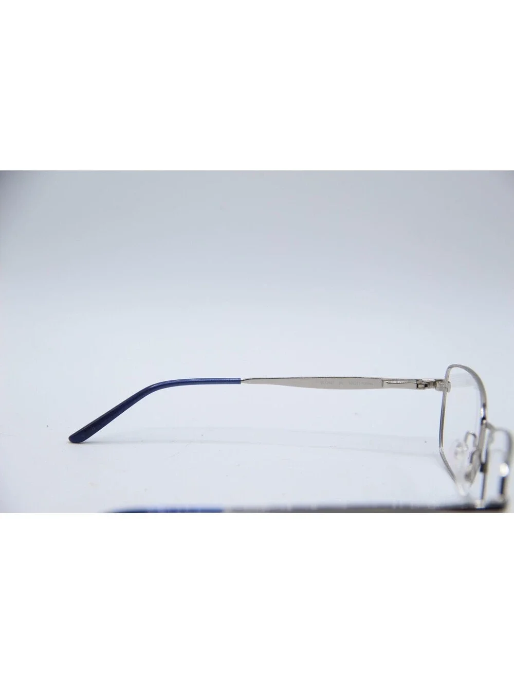 Elle El13497 Bl Blue Silver Authentic Eyeglasses 53-17-135